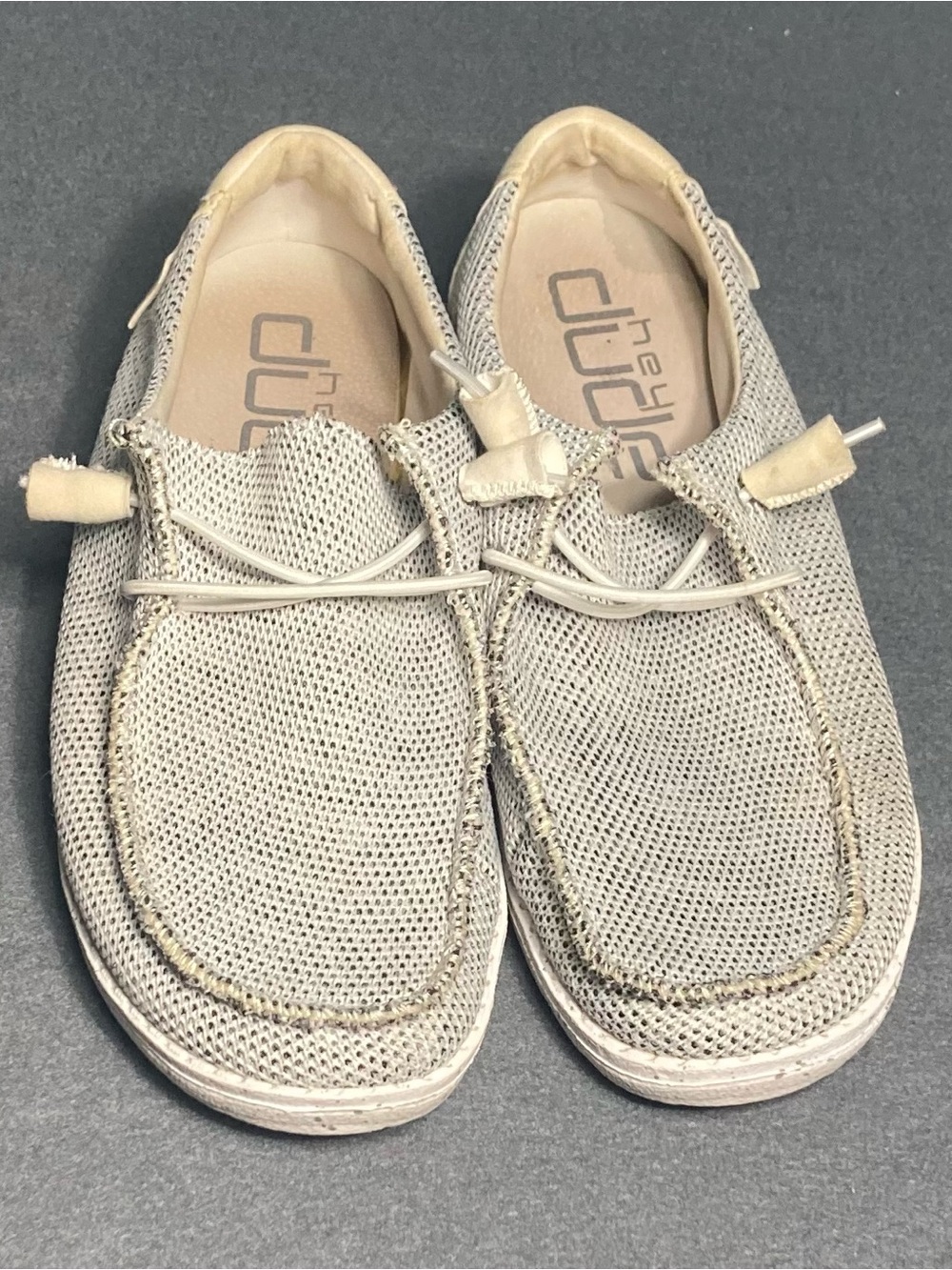 Hey Dude Lightweight Slip-On Loafers - Beige